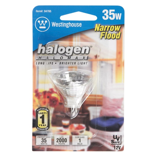 Westinghouse Westinghouse 35 W MR11 Floodlight Halogen Bulb 360 lm White 1 pk 04765 - main